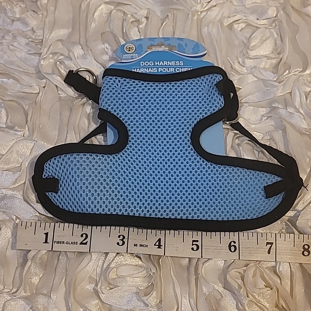 Dog Harness Blue Adjustable Harness - Small Dog